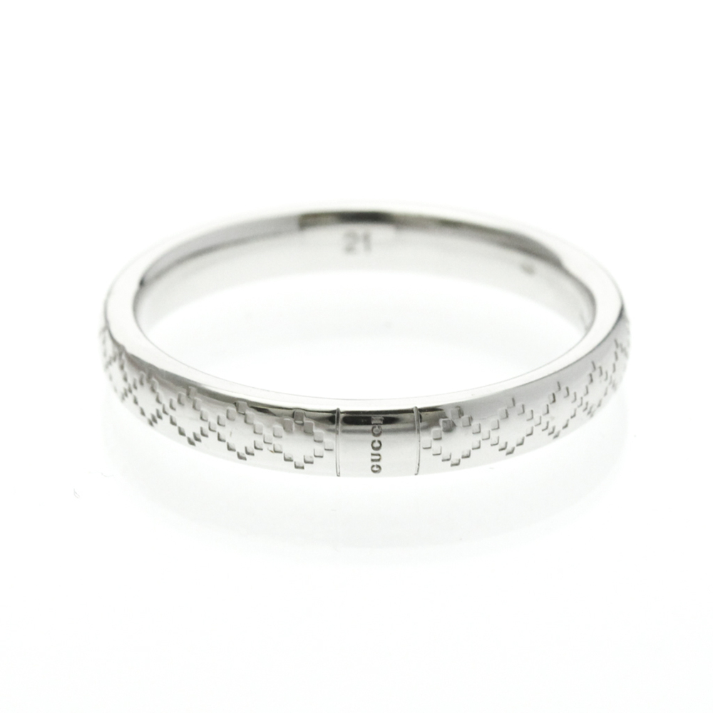 GUCCI 18k Silver Ring